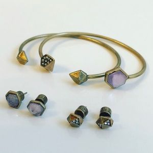 Chloe + Isabel Bundle - 2 bracelets & 2 earrings